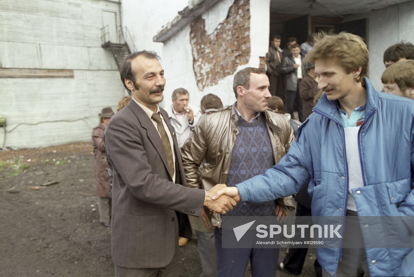 Vorkuta miners on strike