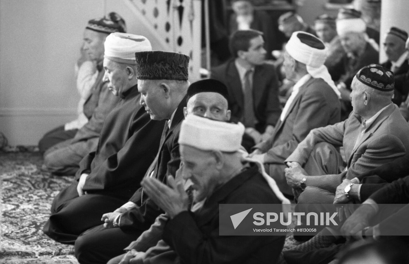 Mohammad Sayed Afghani, Chairman of DRA's High Spiritual Council of Ulema, visits USSR