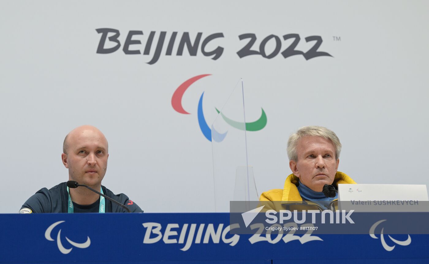 China Paralympics 2022 Ukraine News Conference