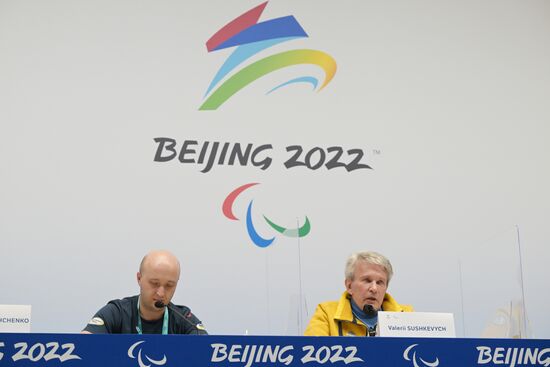 China Paralympics 2022 Ukraine News Conference