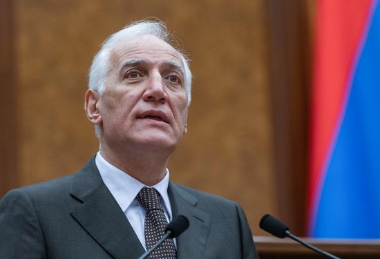 Armenia New President
