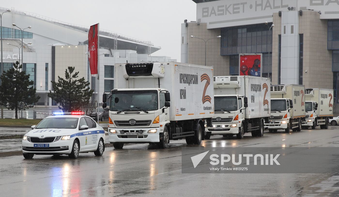 Russia Ukraine Humanitarian Aid