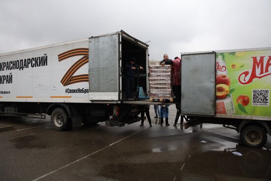 Russia Ukraine Humanitarian Aid