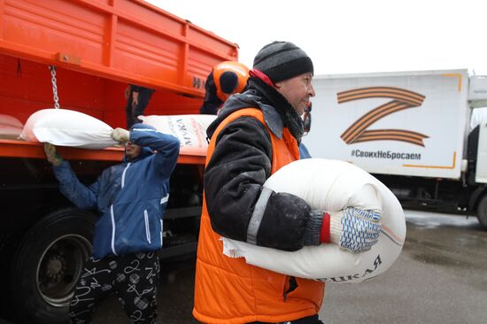 Russia Ukraine Humanitarian Aid