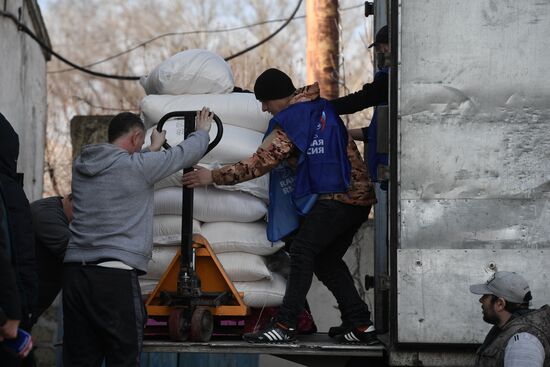 Russia Ukraine Humanitarian Aid