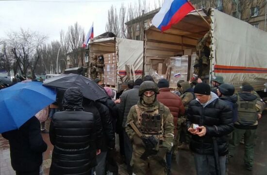 Ukraine Russia Humanitarian Aid 