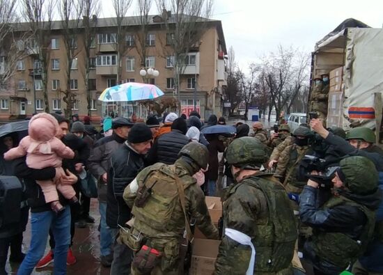 Ukraine Russia Humanitarian Aid 