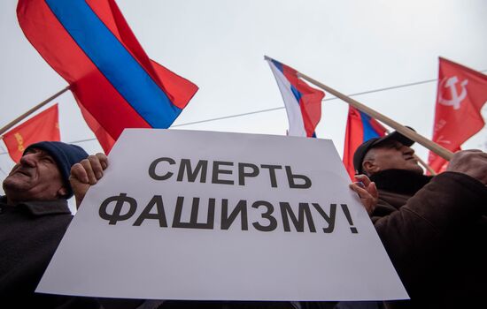 Armenia Russia Military Support Rally