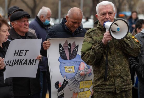 Armenia Russia Military Support Rally