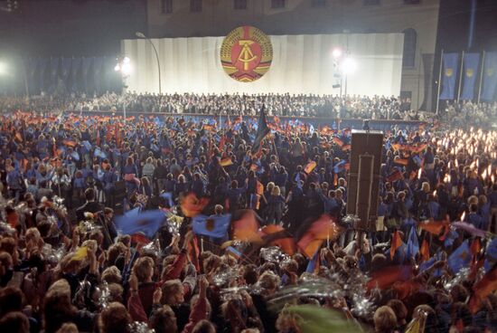 40th anniversary of German Democratic Republic