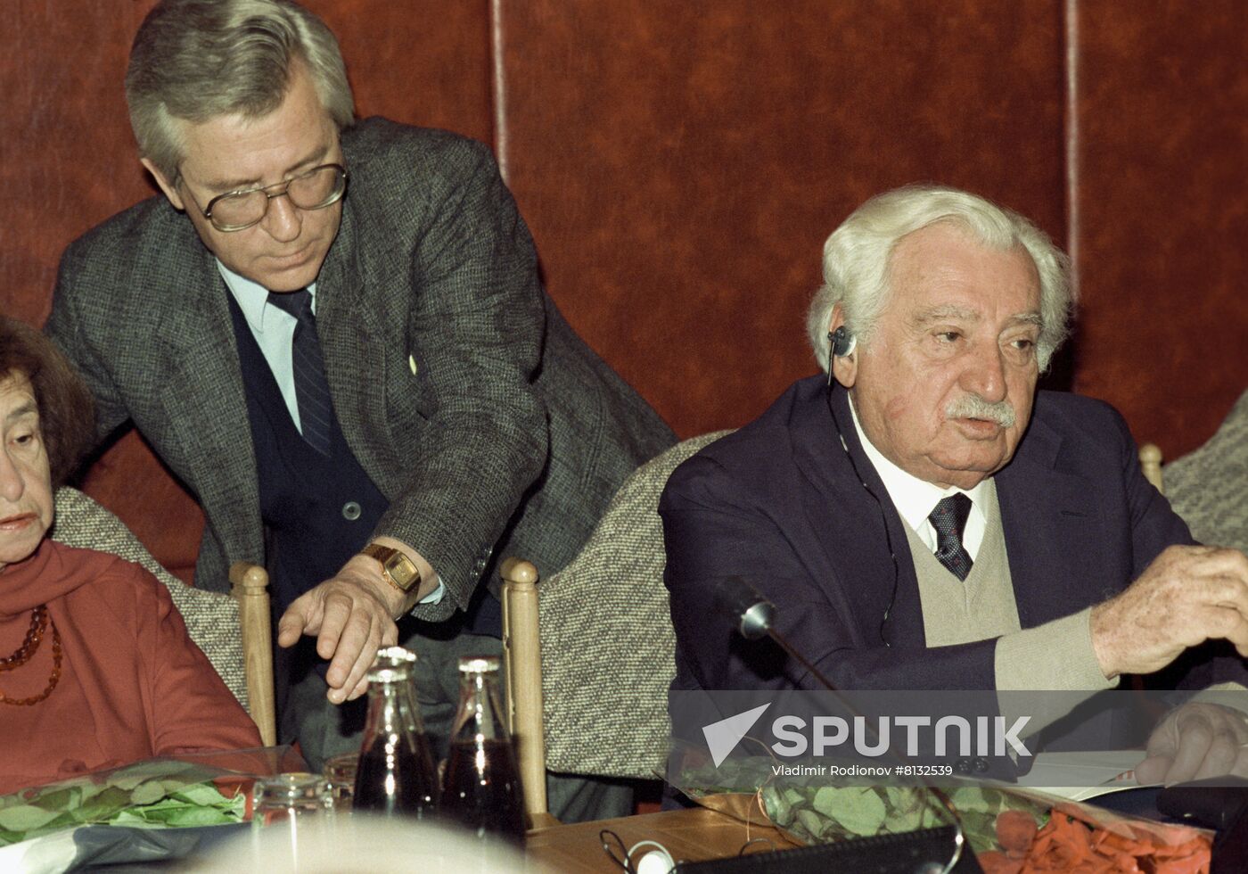Brazilian writer Jorge Amado in USSR