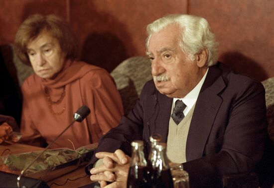 Brazilian writer Jorge Amado in USSR