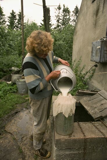 Farm in Estonian SSR