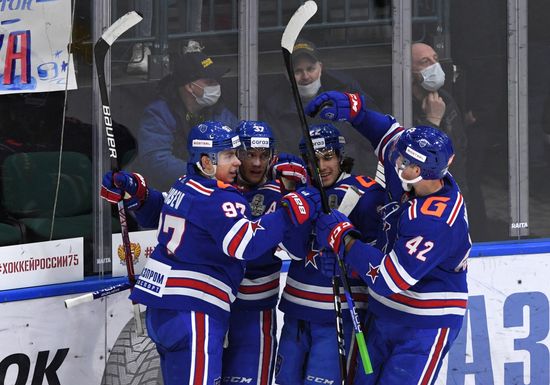 Russia Ice Hockey Kontinental League SKA - Dinamo