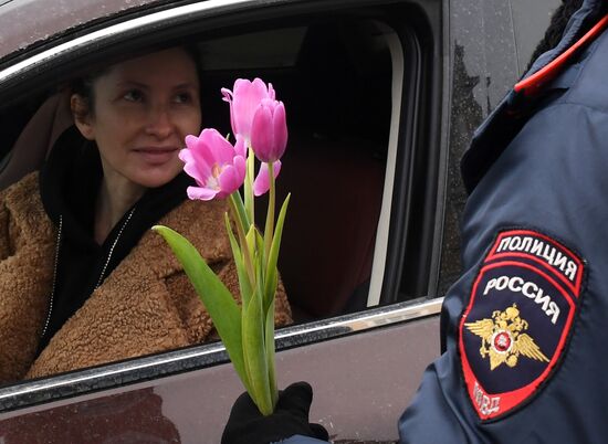 Russia International Women's Day Eve