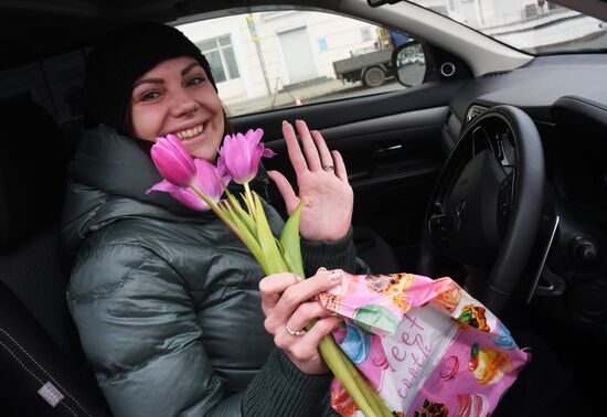 Russia International Women's Day Eve