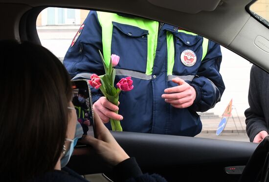 Russia International Women's Day Eve