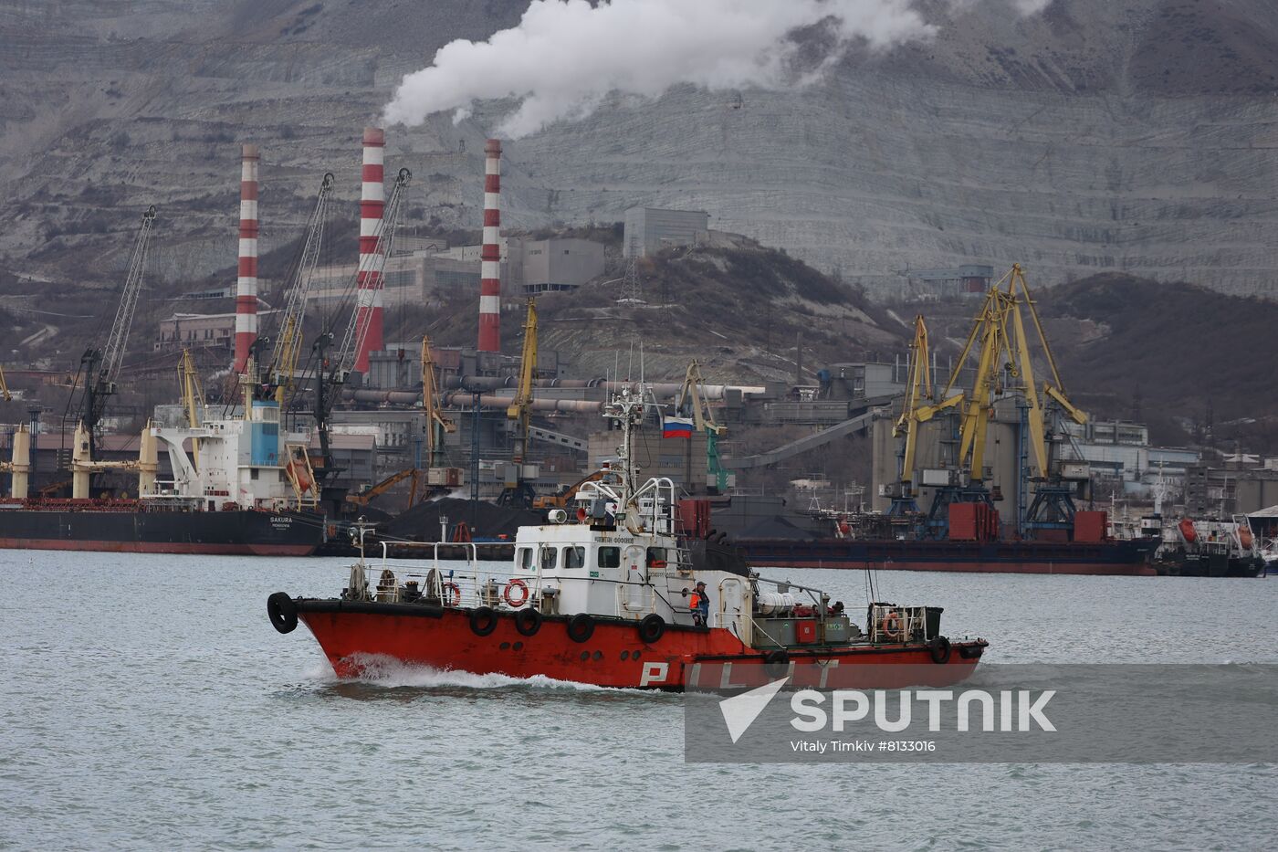 Russia Novorossiysk Sea Port