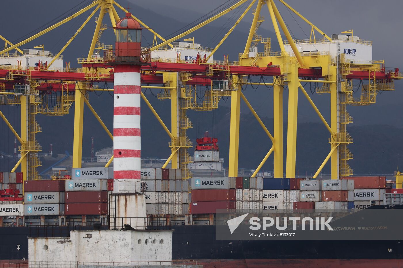 Russia Novorossiysk Sea Port