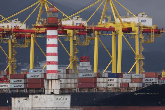 Russia Novorossiysk Sea Port