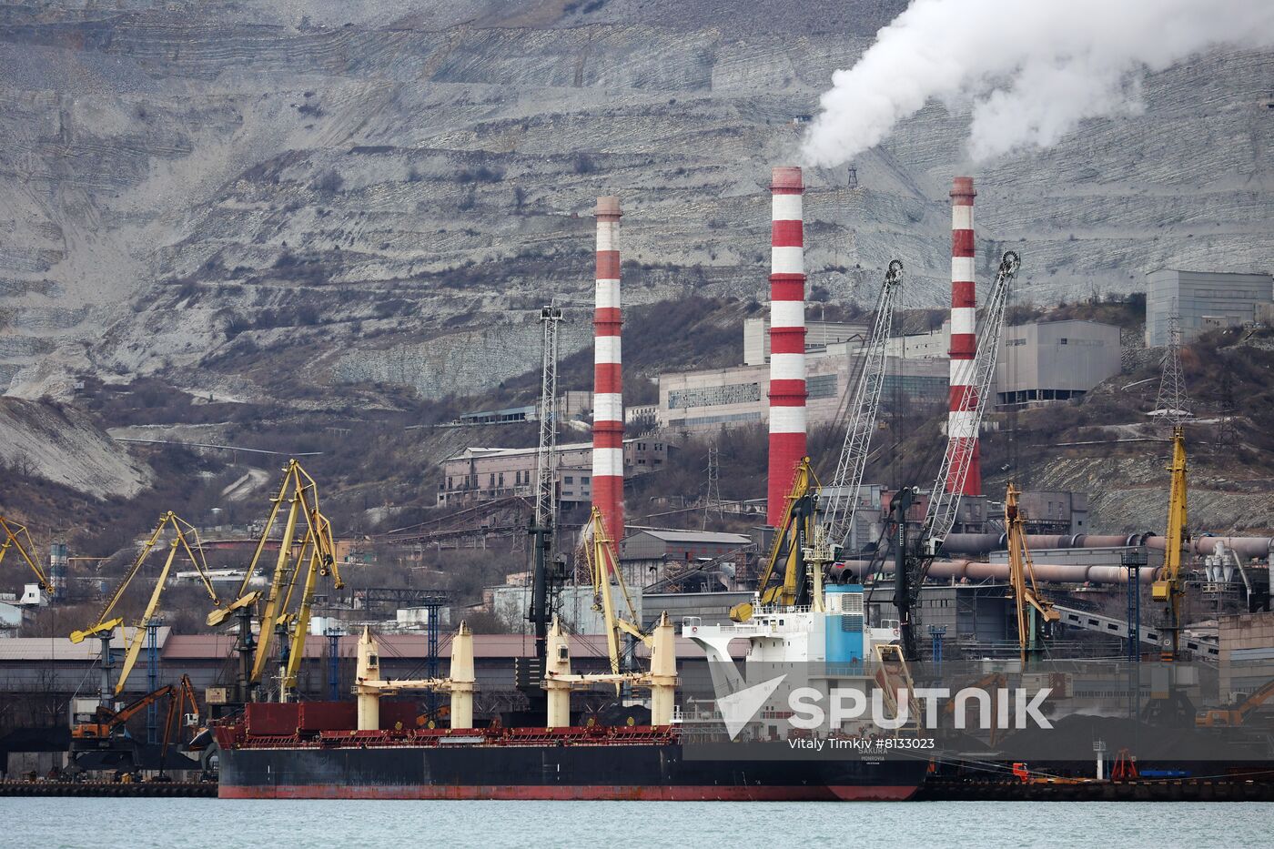 Russia Novorossiysk Sea Port