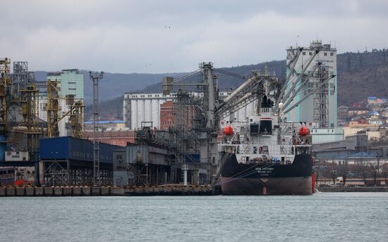 Russia Novorossiysk Sea Port