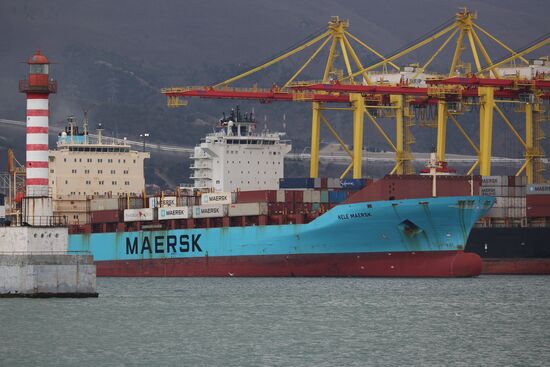 Russia Novorossiysk Sea Port