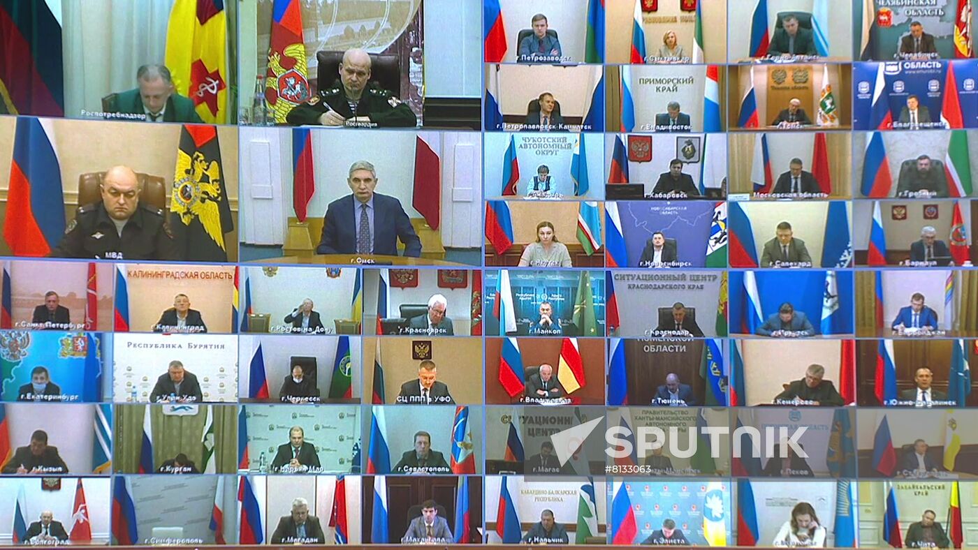 Russia Defence Ministry Briefing