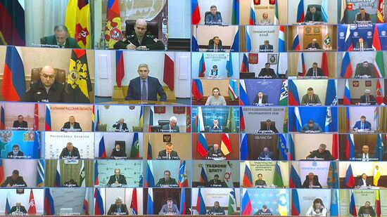 Russia Defence Ministry Briefing