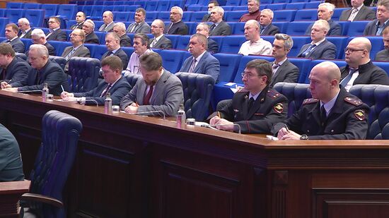Russia Defence Ministry Briefing