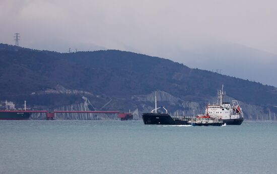 Russia Novorossiysk Sea Port