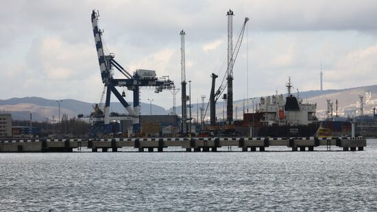 Russia Novorossiysk Sea Port