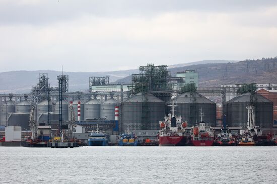 Russia Novorossiysk Sea Port