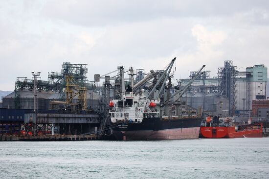 Russia Novorossiysk Sea Port