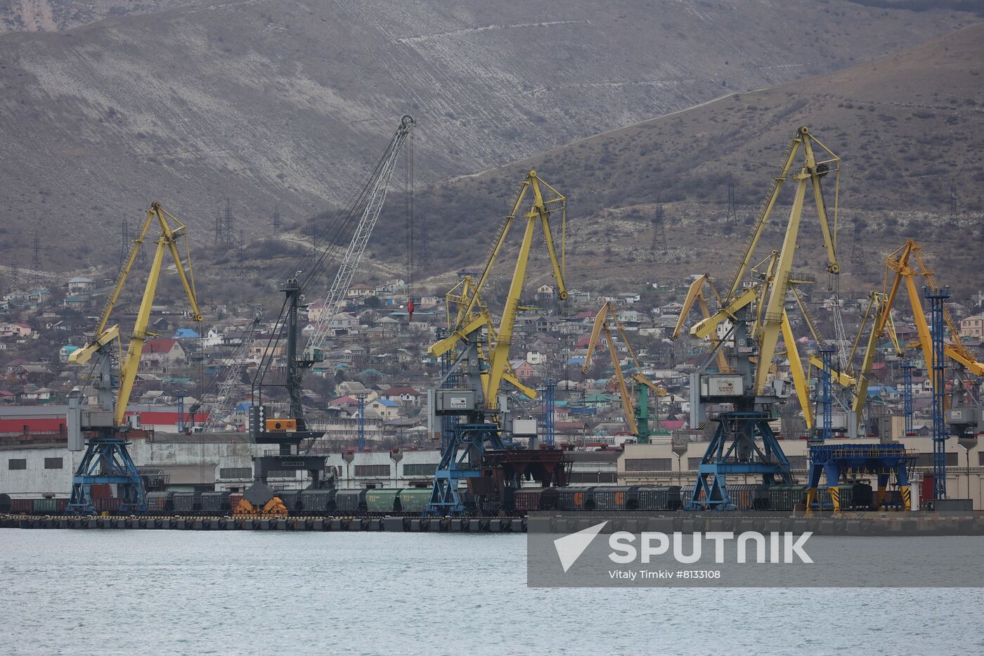 Russia Novorossiysk Sea Port