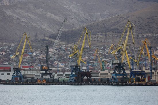 Russia Novorossiysk Sea Port
