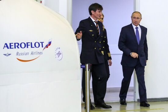 Russia Putin Aeroflot