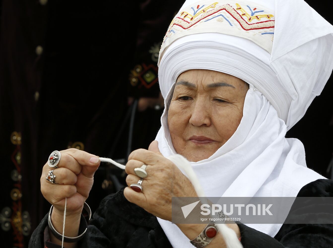 Kyrgyzstan Traditional Headwear Day