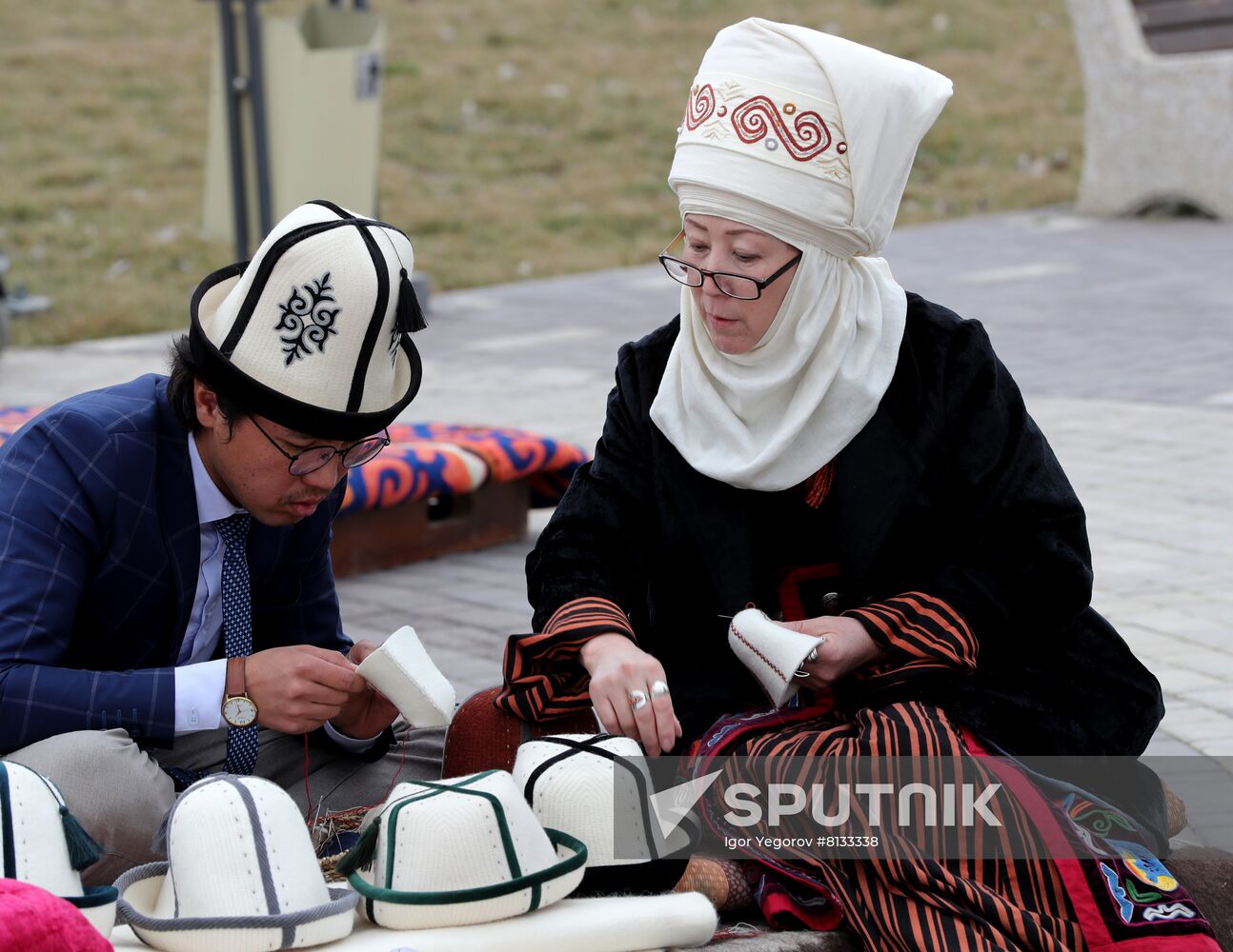 Kyrgyzstan Traditional Headwear Day