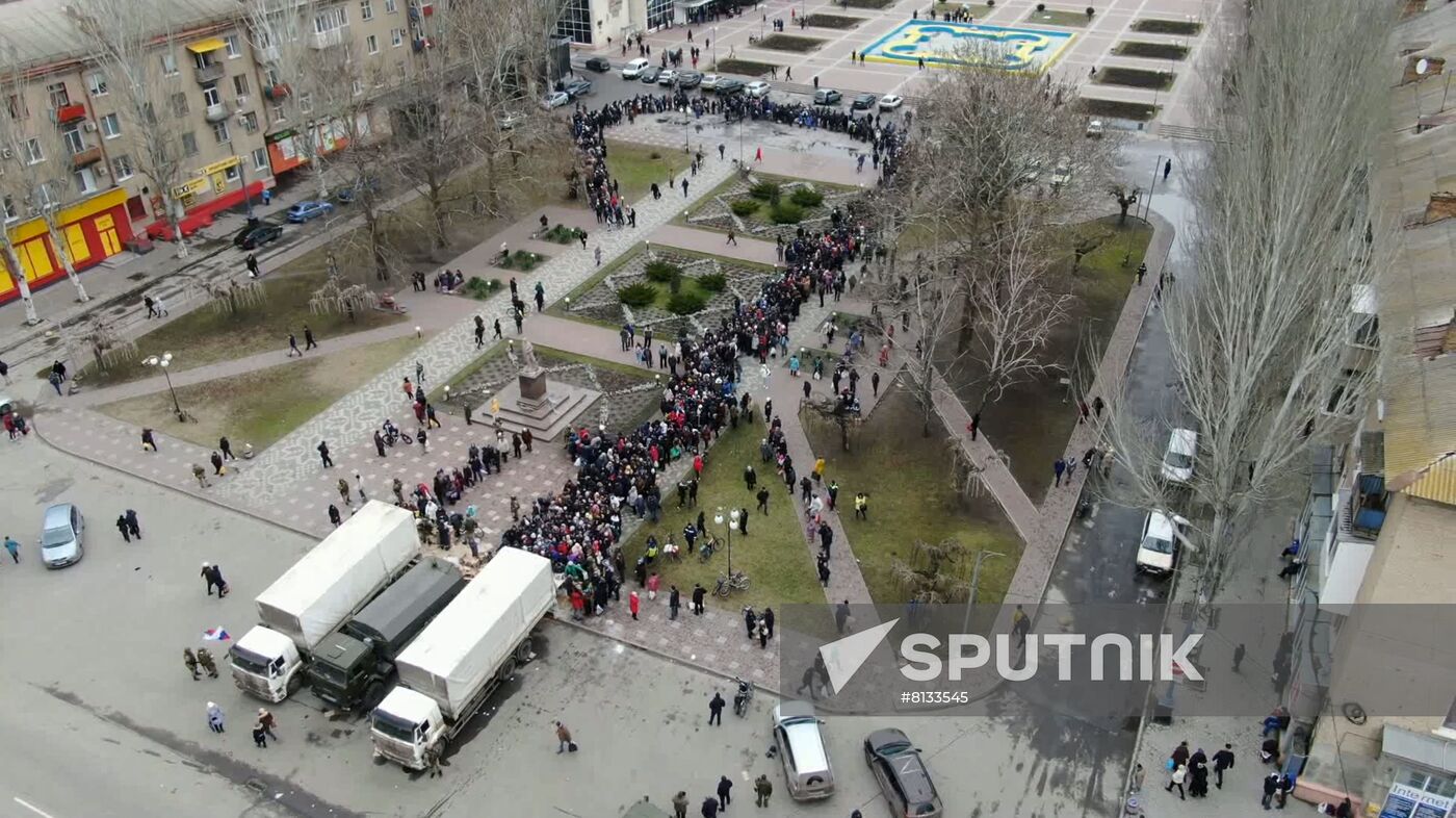 Ukraine Russia Humanitarian Aid