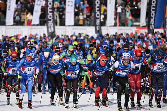 Russia Cross-Country Skiing Demino Marathon