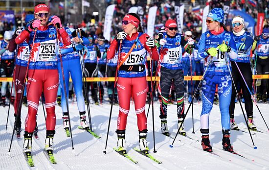 Russia Cross-Country Skiing Demino Marathon