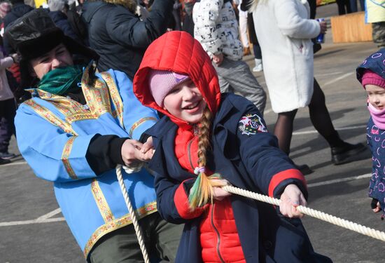 Russia Maslenitsa Celebration