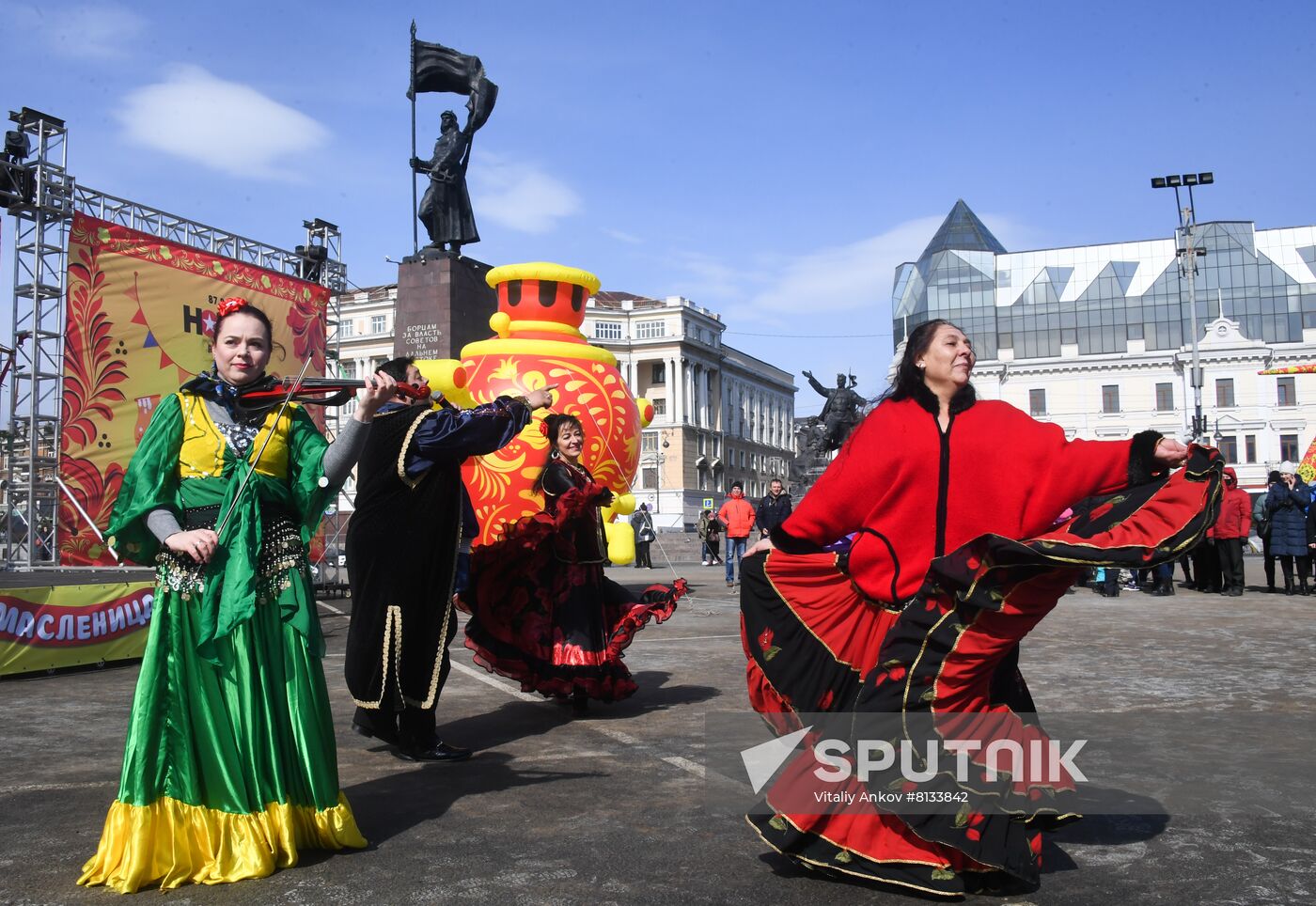 Russia Maslenitsa Celebration