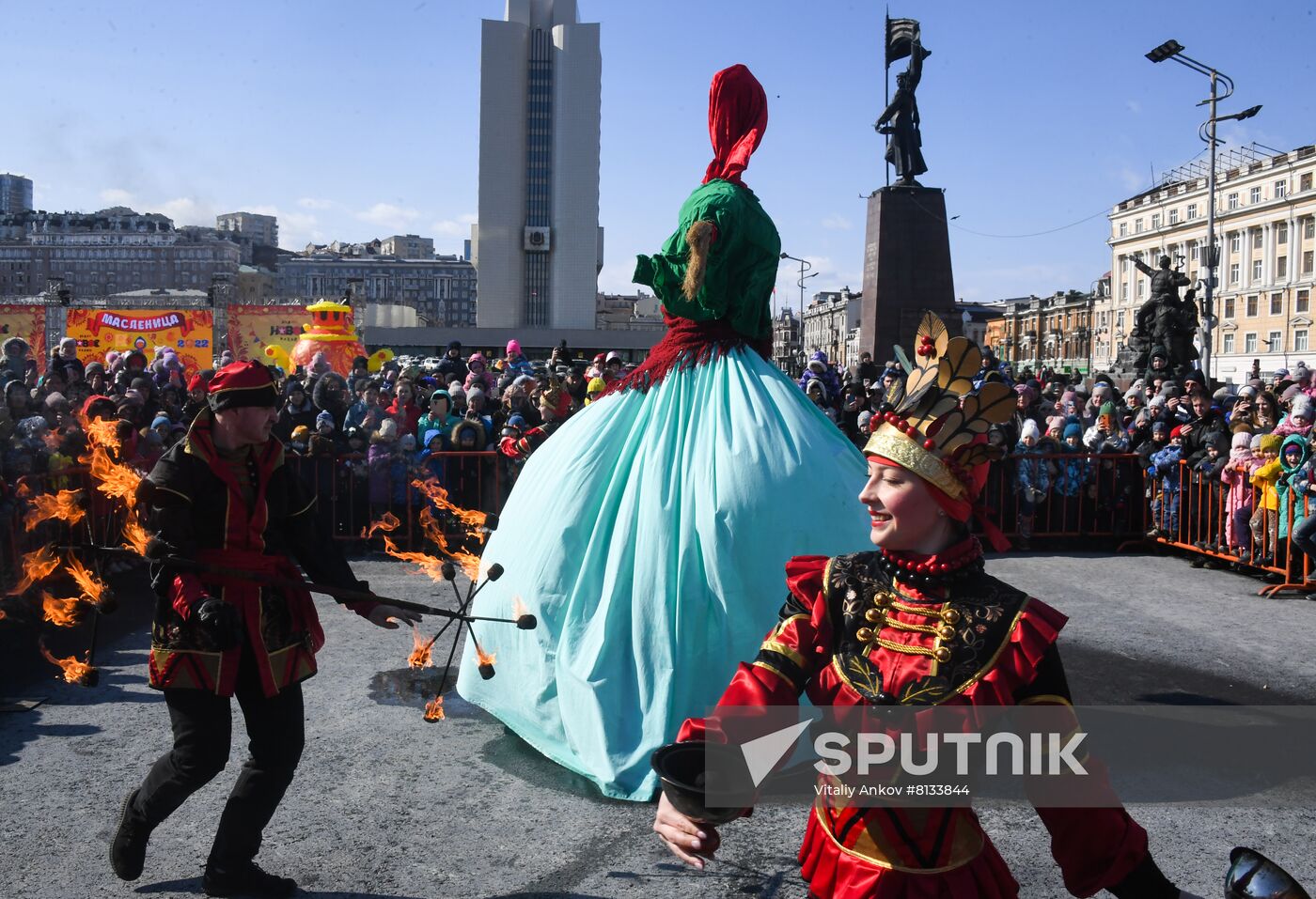 Russia Maslenitsa Celebration