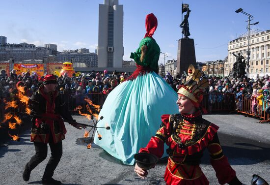 Russia Maslenitsa Celebration