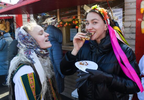 Russia Maslenitsa Celebration