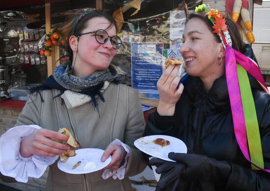 Russia Maslenitsa Celebration