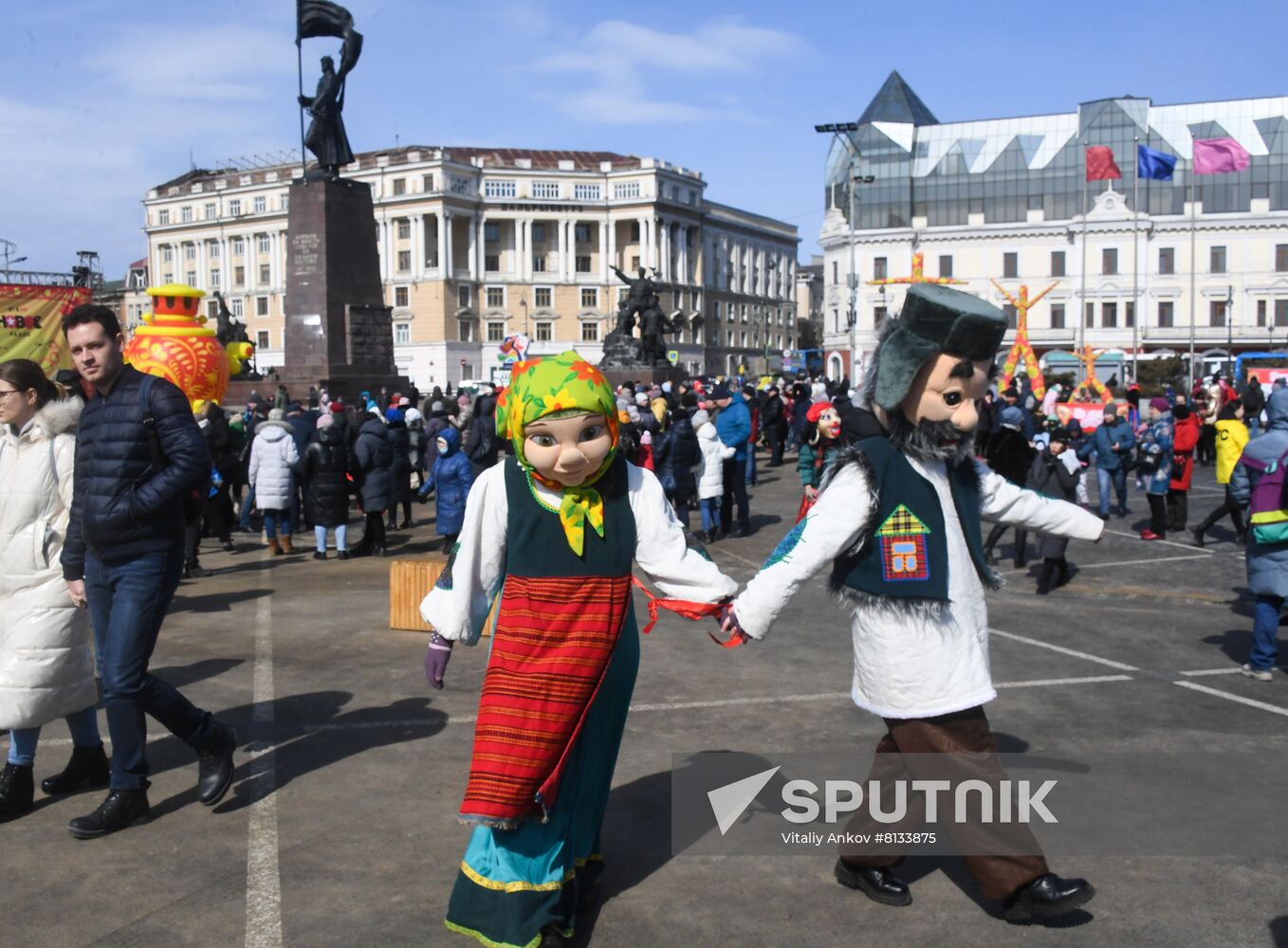 Russia Maslenitsa Celebration