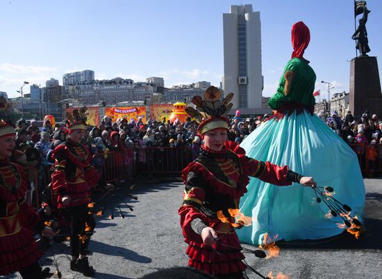 Russia Maslenitsa Celebration